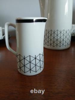 Rare, vintage Swedish coffee set, Rostrand Venezia. Stunning, simple design