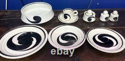 Retro Studio Ceramic MCM Coffee Dinner Set 1960s/70s Mid Century Modern Vintage