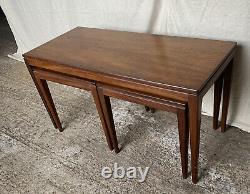 Retro Teak Coffee Table Set Nest 1 Plus 2 Retro Vintage