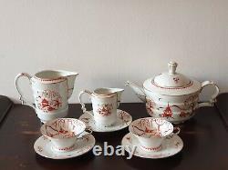 Rosenthal Madeleine vintage tea set with Japanese motif'60s