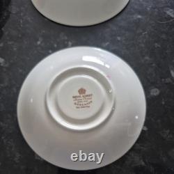 Royal Albert Gossamer multicoloured Vintage Bone China Coffee set 22 pieces