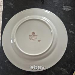 Royal Albert Gossamer multicoloured Vintage Bone China Coffee set 22 pieces