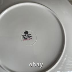 Royal Albert Masquerade 54 Piece Set Trios Milk Jug Sugar Bowl Sandwich Plate