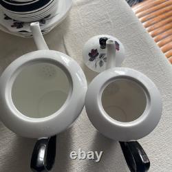 Royal Albert Masquerade 54 Piece Set Trios Milk Jug Sugar Bowl Sandwich Plate