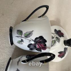 Royal Albert Masquerade 54 Piece Set Trios Milk Jug Sugar Bowl Sandwich Plate