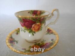 Royal Albert Old Country Roses 17 Piece Coffee Set For 6 With Coffee Pot Ex Cond