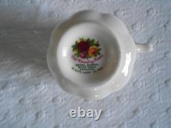Royal Albert Old Country Roses 17 Piece Coffee Set For 6 With Coffee Pot Ex Cond