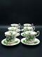 Royal Albert'trillium' Coffee Cups And Saucers-seconds-set Of 6