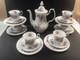 Royal Albert Violet Rose 19 Piece Coffee Set Vintage Bone China England 1960s