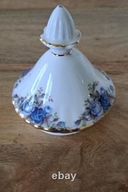 Royal Albert Vtg Moonlight Rose Coffee Trio Set 22 Pieces Include Coffee Pot Vgc
