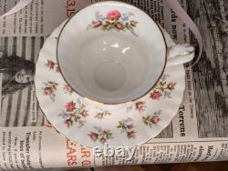 Royal Albert Winsome Coffee Set Vintage Bone China Floral 14 piece set England