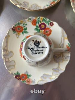 Royal Cauldon Vintage 1930's Bone China Coffee Set