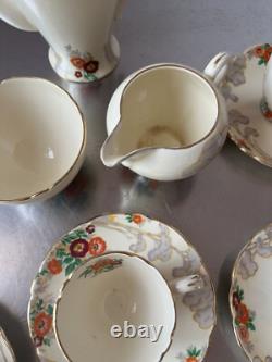 Royal Cauldon Vintage 1930's Bone China Coffee Set