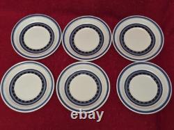 Royal Doulton China Tangier Lambeth Stoneware 15 Piece Vintage Coffee Set