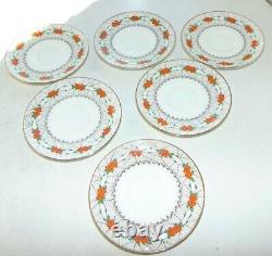 Royal Doulton Fine China H3746 Cobwebs Coffee Set 15 PC Coffee Pot cups Saucers