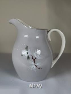 Royal Doulton Frost Pine Coffee Set D6450 Vintage 1940s/50s -3cup&saucer