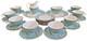 Royal Doulton Melrose Tea Set Vintage Blue China 8 Setting Excellent Cond (ga)