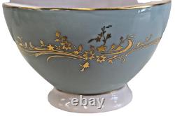 Royal Doulton Melrose Tea Set Vintage Blue China 8 Setting Excellent Cond (GA)