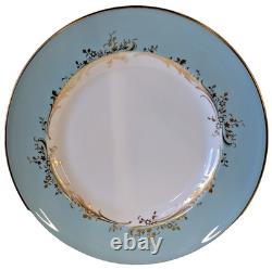 Royal Doulton Melrose Tea Set Vintage Blue China 8 Setting Excellent Cond (GA)