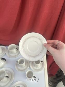 Royal Doulton Morning Star Coffee Set Vintage 1960s Cups Saucers Pot Milk Jug