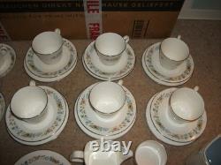 Royal Doulton Pastorale 50 Piece Dinner, Tea & Coffee Set