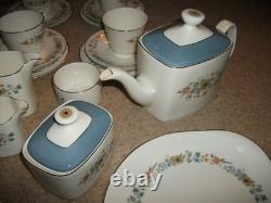 Royal Doulton Pastorale 50 Piece Dinner, Tea & Coffee Set