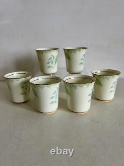 Royal Doulton Vintage Coffee Set Nerissa Pattern Art Deco Pastels VGC