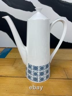 Royal Tuscan Charade Fine Bone China 36 Piece Tea Coffee Set Blue Wedgwood Group