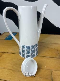 Royal Tuscan Charade Fine Bone China 36 Piece Tea Coffee Set Blue Wedgwood Group