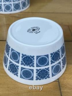 Royal Tuscan Charade Fine Bone China 36 Piece Tea Coffee Set Blue Wedgwood Group