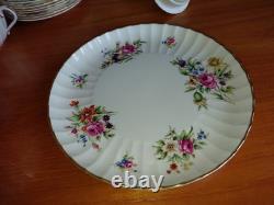 Royal Worcester'Roanoke' Tea Set x6 Fine bone china