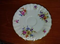 Royal Worcester'Roanoke' Tea Set x6 Fine bone china