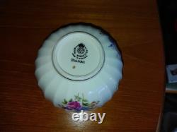 Royal Worcester'Roanoke' Tea Set x6 Fine bone china