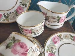 Royal Worcester Royal Garden DOT & DASH 9 Piece Tea Set 1969 Vintage