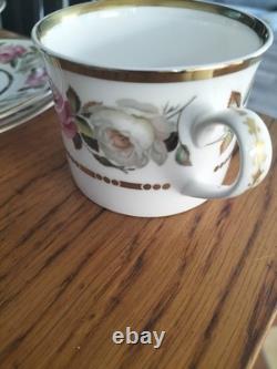 Royal Worcester Royal Garden DOT & DASH 9 Piece Tea Set 1969 Vintage