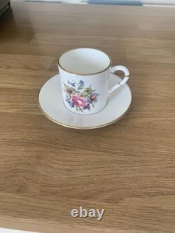 Royal Worcester Vintage Boxed Bournemouth Coffee Set for 6 in Original Box