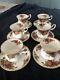 Royal Albert Old Country Roses Set Of Six Coffee Cups And Saucers
