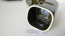 SAKURA TEA AND COFFEE SET BY makio hasuike for pozzi franco vintage pottery