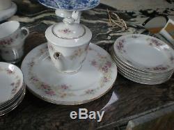 SONE VINTAGE MADE IN JAPAN Porcelain TEA OR COFFEE SET 30 PIECES FLORAL DISHES