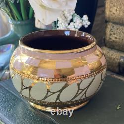 Sadler Tea Pot Set Gold Spot & Checker'Betty' Coffee Pots Vintage 1940/50s -VGC