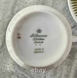 Seltmann Weiden Bavaria Olive Lozenge Vintage Tea/Coffee Service Set