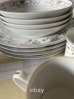 Set Of 20 Fine China Vintage Claremont Japan Saucers Cups Plates