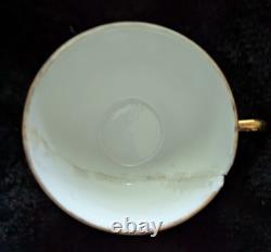 Set Vintage Fragonard Design 24 Karat Gold Tea Coffee Set