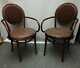 Set Of 2 Wooden Bentwood Dining Chairs Kitchen-restaurant/coffee Shop