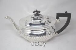 Sheffield England Silverplate Georgian Style Coffee & Tea Pot Set Vintage
