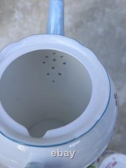 Shelley WILD FLOWERS 13668 Vintage Stunning Bone China Coffee Set