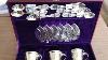 Silver Coffee Set Drinkware Set 6 Person Silver 925 Sterling Silver 18 Pieces