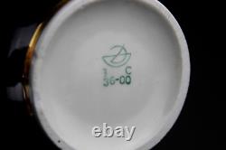 Soviet Vintage Coffee Set Soviet porcelain Set for 6 persons