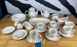 St Michael Harvest Stoneware Tea Set Coffee Set Serving Pieces Vintage M&S 24pc