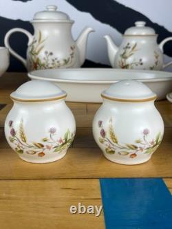 St Michael Harvest Stoneware Tea Set Coffee Set Serving Pieces Vintage M&S 24pc